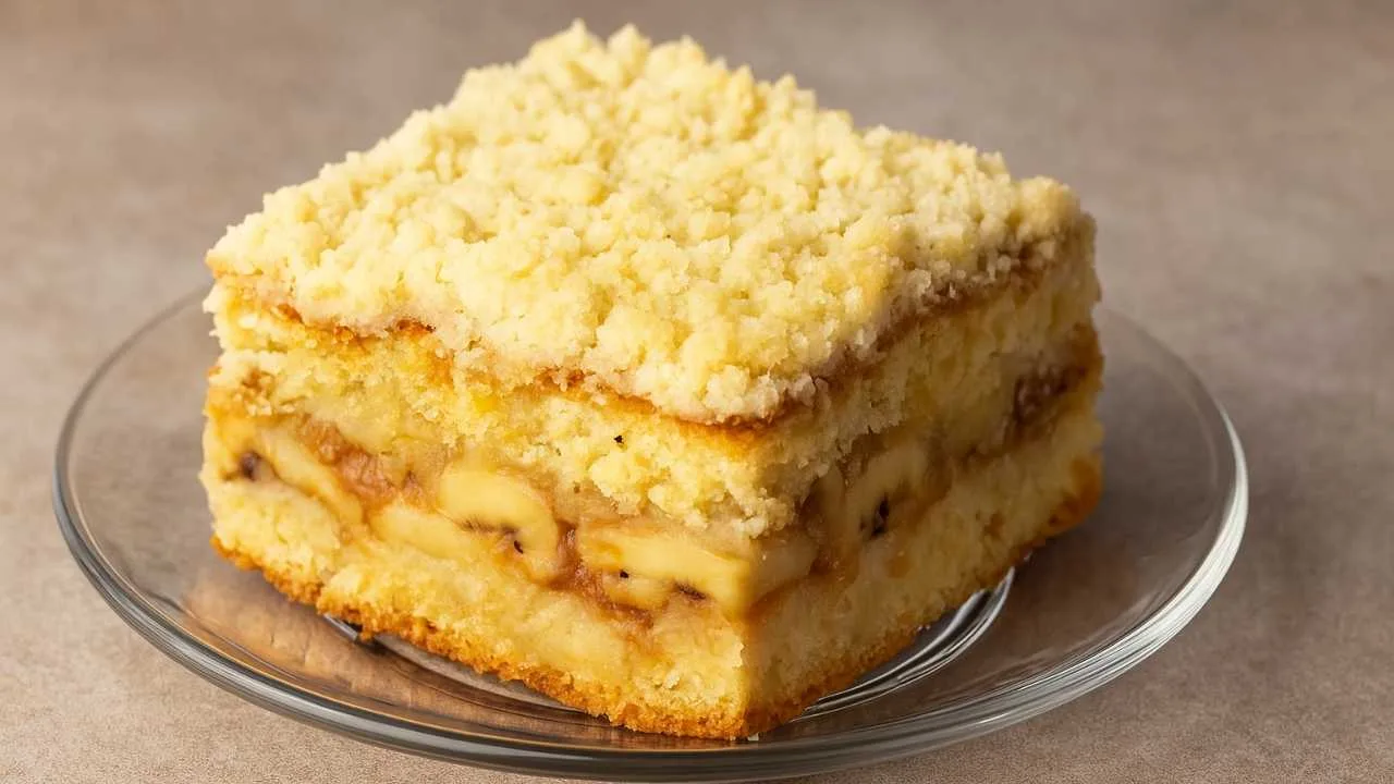 Receita manuscrita de Cuca de Banana